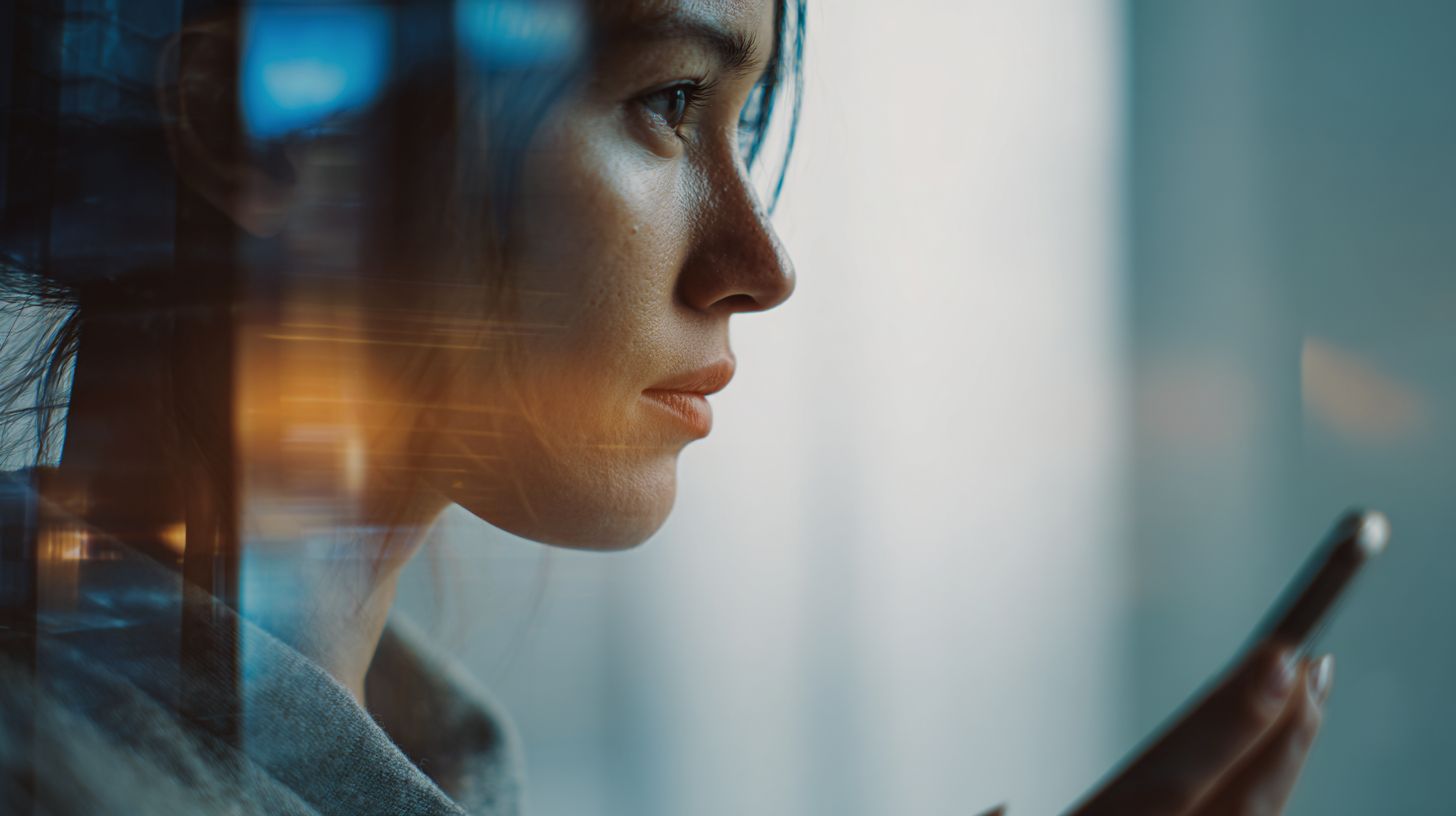 Realistic editorial image representing AI ethics, digital consent, and women’s safety